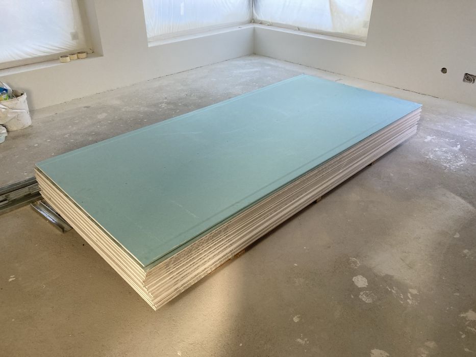 Materiale ramase din constructii rigips, distantier, pene, vata