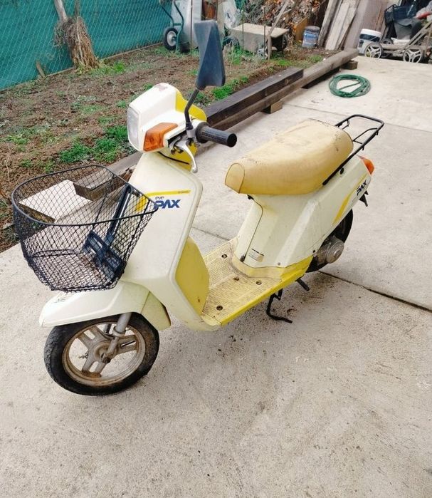 Скутер Хонда, регистриран