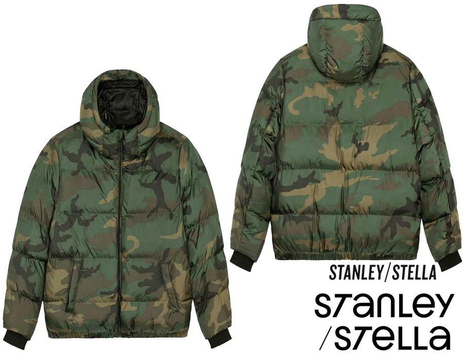 ПРОМО ЦЕНА -50%. Зимно милитари пухено яке PUFFER на Stanley Stella.