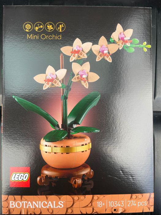 LEGO® Botanicals - Mini orhidee 10343, 274 piese