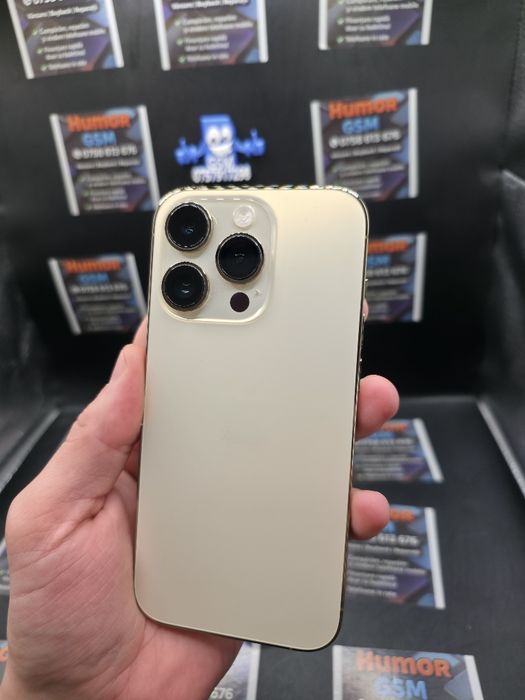 iPhone 14 Pro / Gold / 1TB / 100% / Garanție / Posibilitate Rate