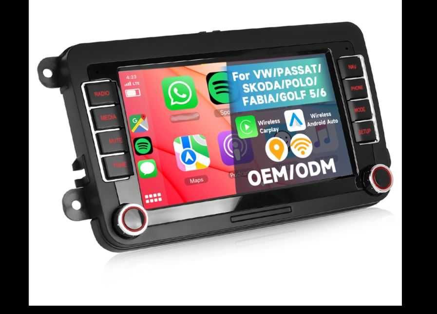 Navigatie Android 15 Camera VW, Skoda, Seat 7" | 2GB RAM + 64GB ROM