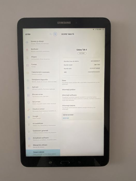Samsung Tab A6 T585 Sim 3G (nu Ipad)