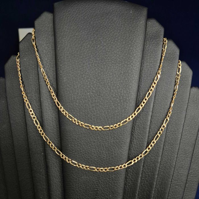 ( B32086.1 / Ag28 Doi Baieti ) Lant Aur 14K - 4.09 grame / 1831 lei