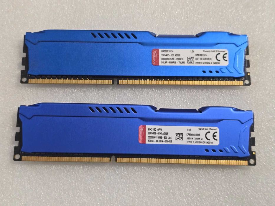 Kit memorie RAM Kingston HyperX FURY 8GB (2 x 4GB) DDR3 1600MHz