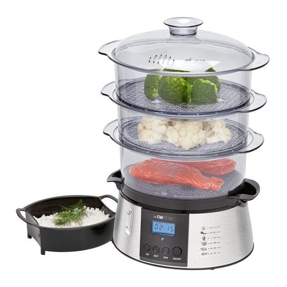 Aparat de gatit cu aburi Clatronic DG 3547