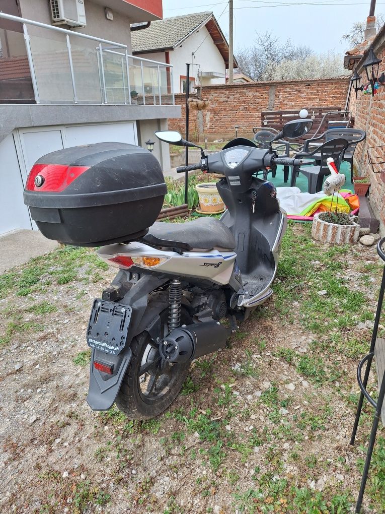 Kymco super 8 2021г. На части