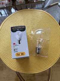 LED лампа A60 E27 1W 2200K прозрачна нишка
