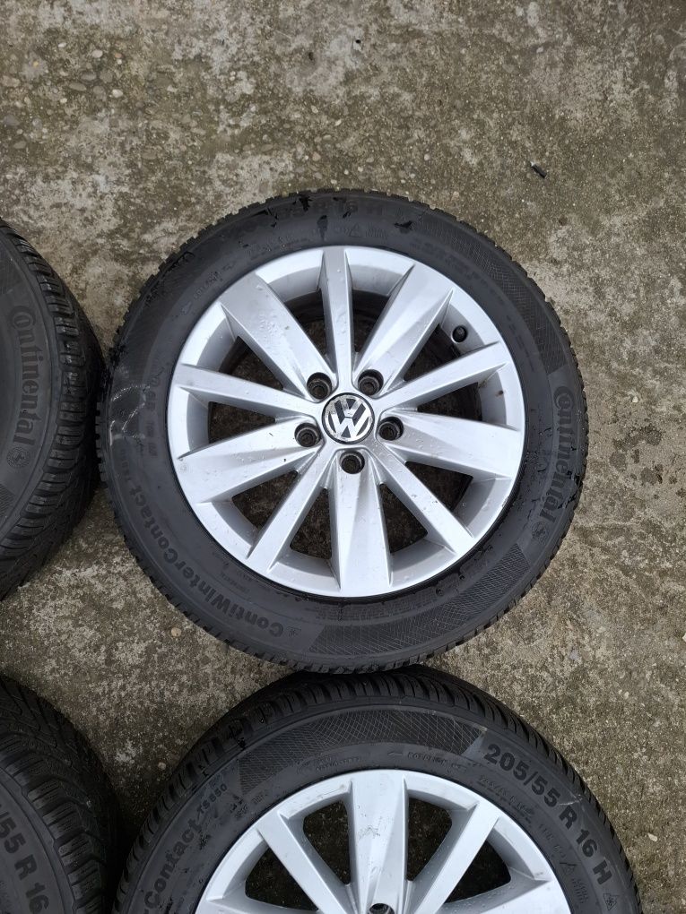 Jante aliaj 16 inch originale VW Perugia 5x112 Passat Golf Touran