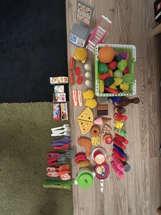 Chiuveta, legume,alimente si accesorii bucatarie copii