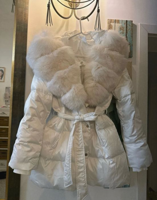 Jacheta puf gasca 100% S-M noua