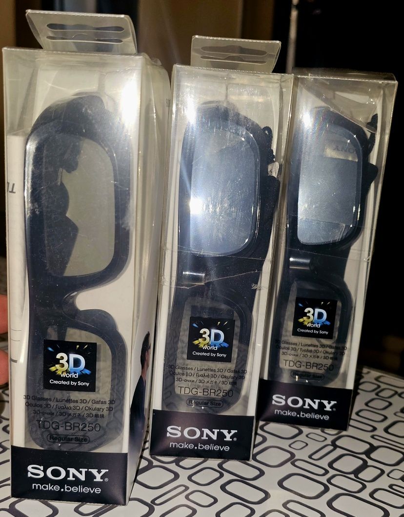 Продаётся Очки Sony 3D TDG-BR250