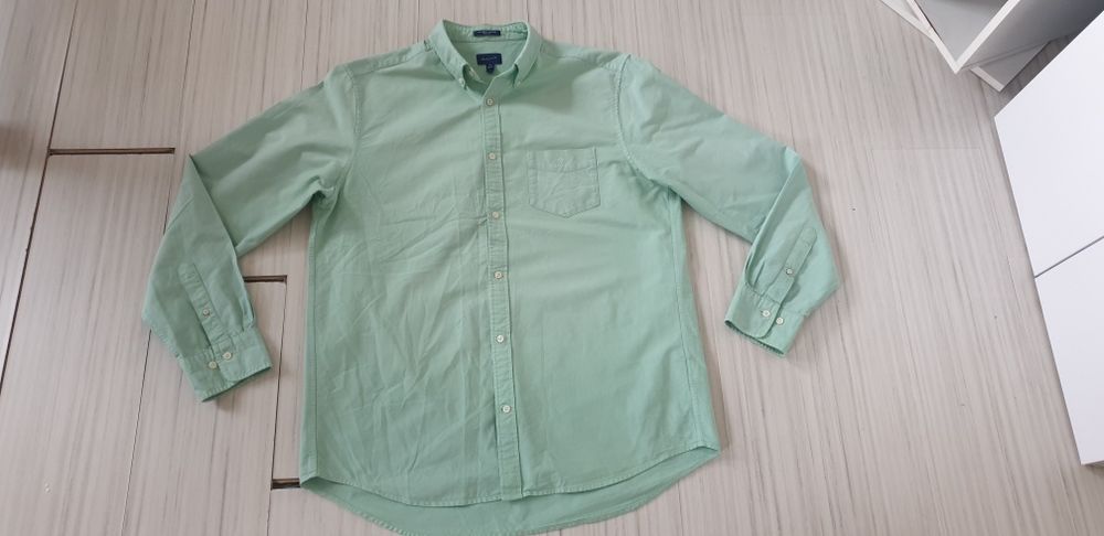Gant Oxford Regular Fit Pique Cotton / XL ОРИГИНАЛ! НОВО! Мъжка Риза!
