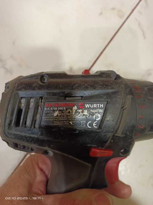 Wurt Brushless винтоверт и ъглошлайф