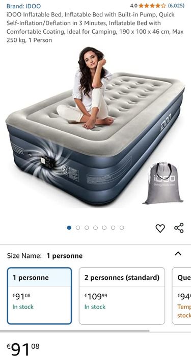 Saltea gonflabilă premium (Nouă)