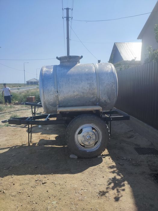 Телешка алюминий бочкасымен 2т 200литр