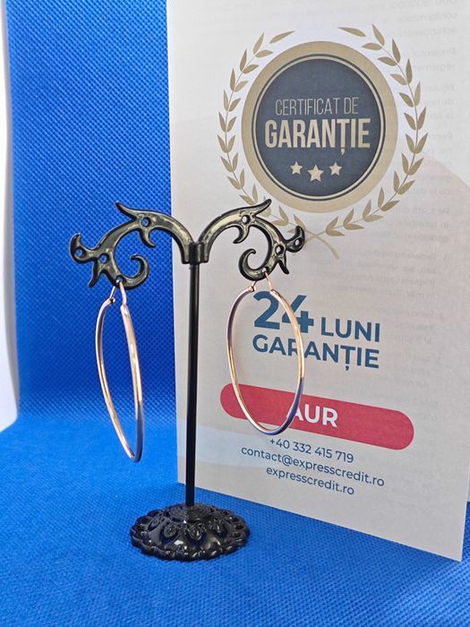 Cercei aur 14K 4.66g AG50 4793 - Garantie 2 ani!
