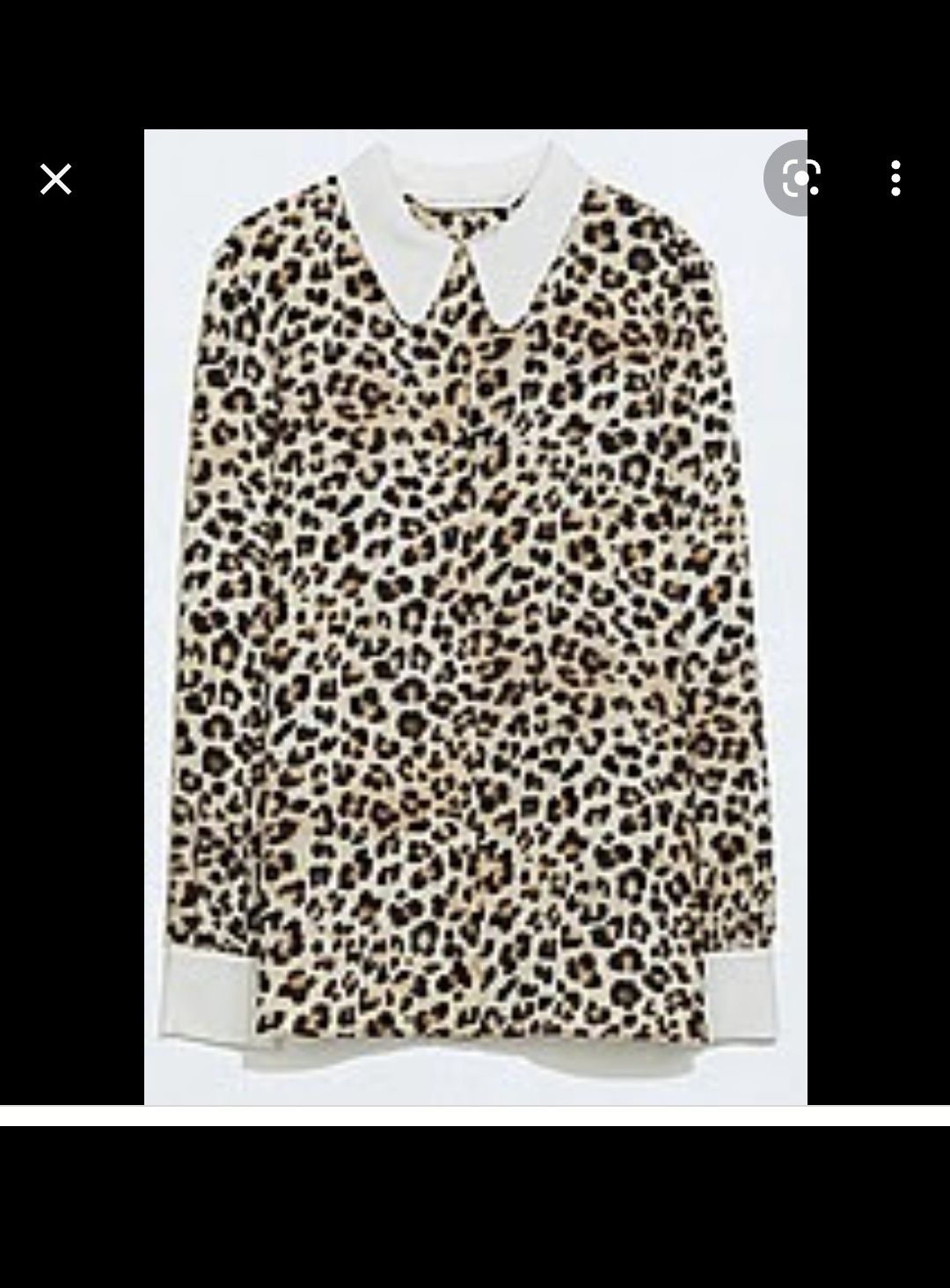 camasa ZARA animal-print