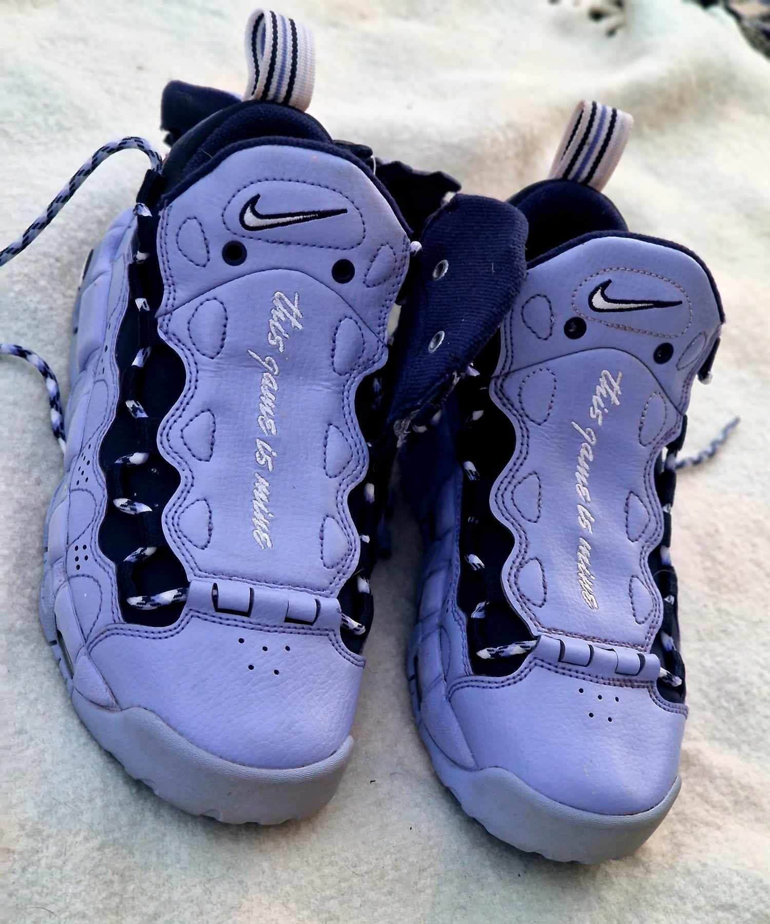 Nike Air More Money жвстоки оригинални дамски сникърси естествена кожа