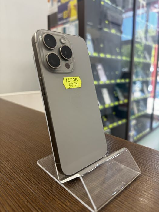iPhone 15 Pro / 128GB / 88% / Impecabil / Garantie 12 luni