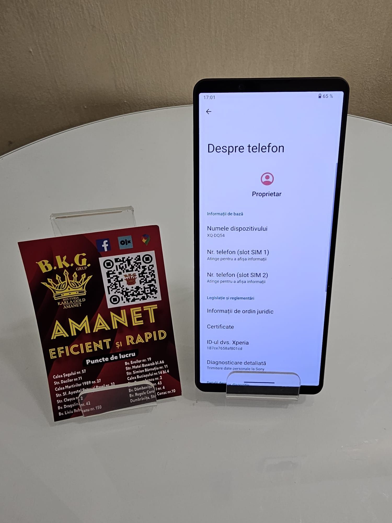 Sony Xperia 1 V 256gb Amanet BKG
