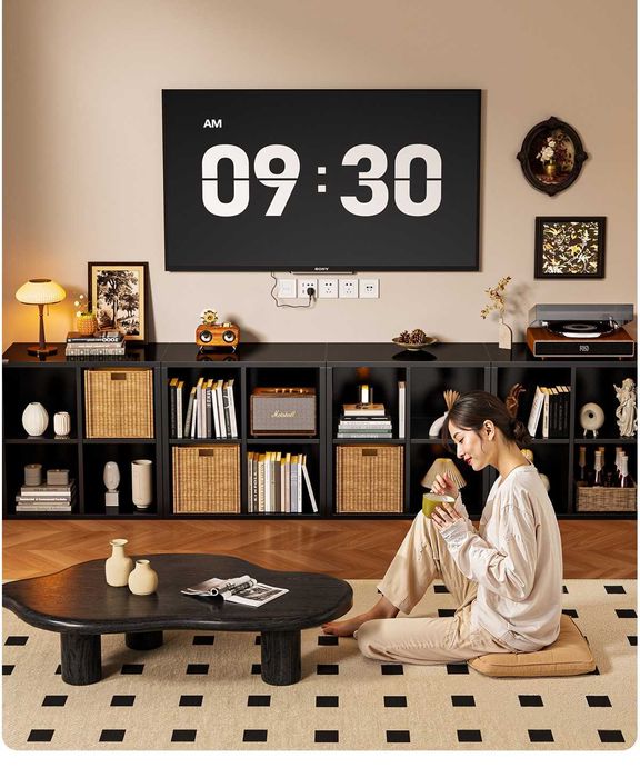 Организатор вещей/ прочные металлические полки для гостинной