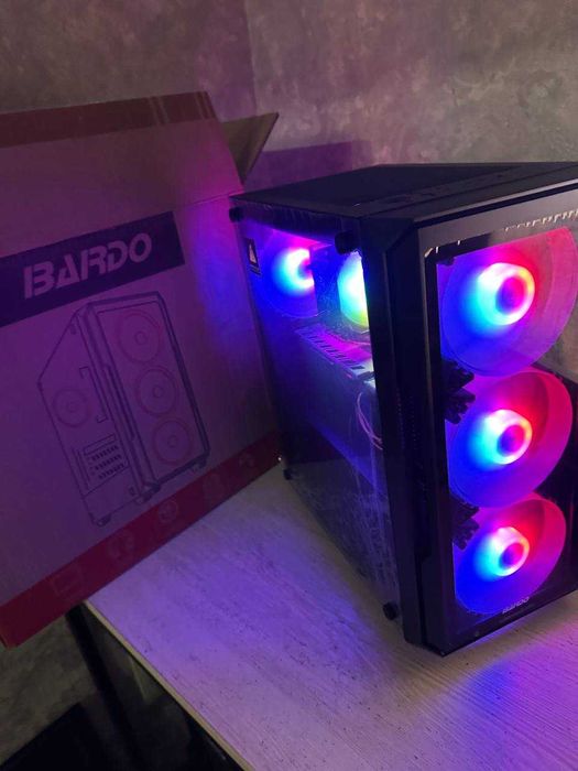 Игровой кейс 20 потоков / RX 580 8gb / DDR4 16gb / 512 Lexar ssd