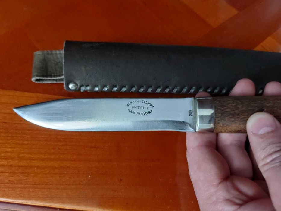 Cutit Vinatoare Vechi ani 1931 Bergans Sliring Norway Rar!