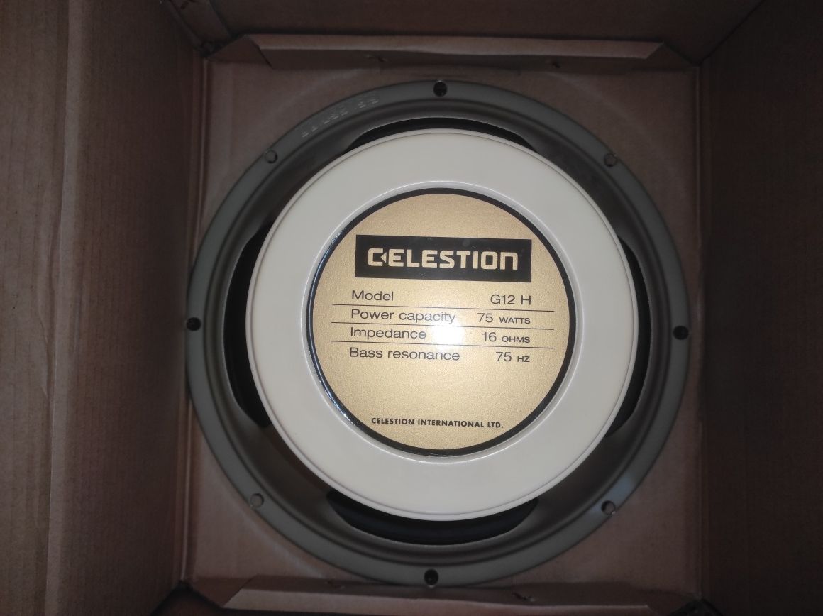 Difuzor de chitară Celestion G12H-75 Creamback 16 Ohm