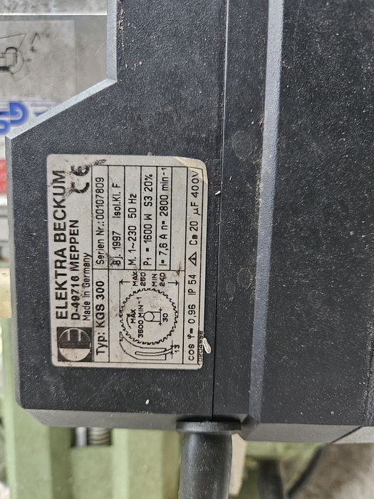 circular  elecktra beckum pentru debitat  lemn sau fier