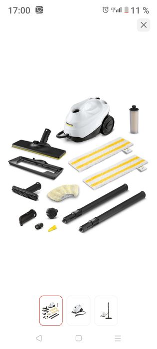 Пароочиститель мощный профессиональный с гарантией