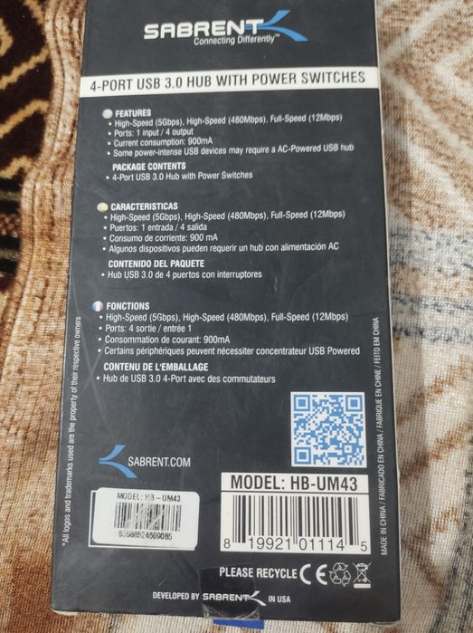 Vând port usb nou nouț