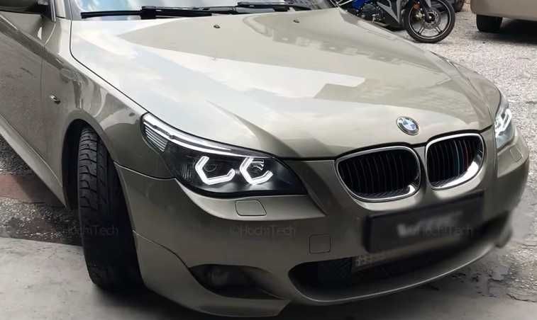 E60 - E61 BMW xenon dynamic drive фарове - лед
