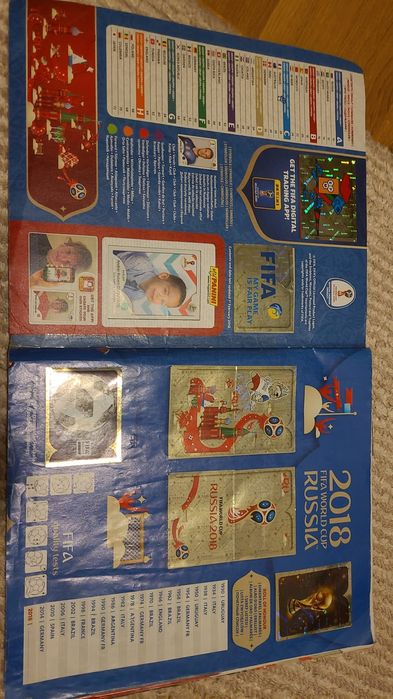 Album world cup 2018 Rusia panini (full )