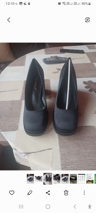 Дамски обувки черни
