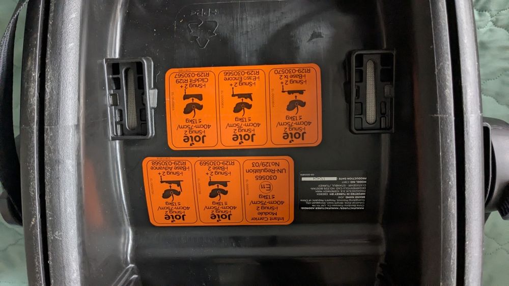 Scoica auto bebe Joie i-Snug 2