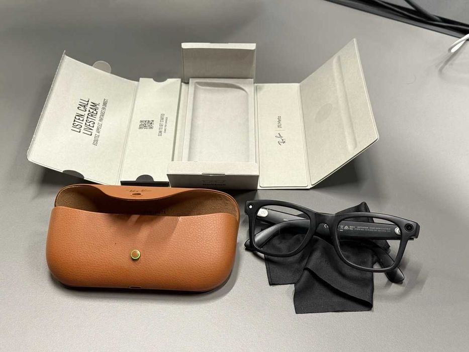 Ray-Ban Meta WAYFARER Gen 2, marime L, Transition Lens, Graph. Green