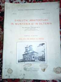 Evoluția arhitecturii in Muntenia și Oltenia de N Ghika Budești