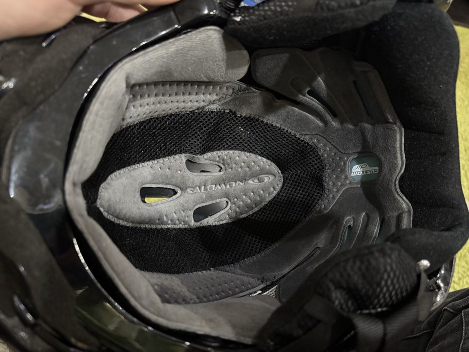 Casca ski Salomon + ochelari Uvex