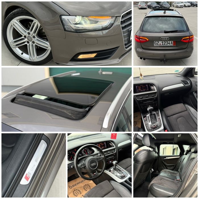 Audi A4 2.0TDI•177cp•S-Line•Panroamic•2013
