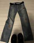 Dior homme spring/summer 2010 paint splatter jeans