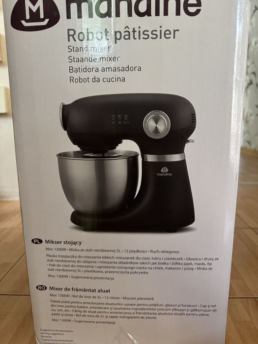Mixer Planetar Mandine*Ca Nou*Folosit o singură dată de proba*250 lei