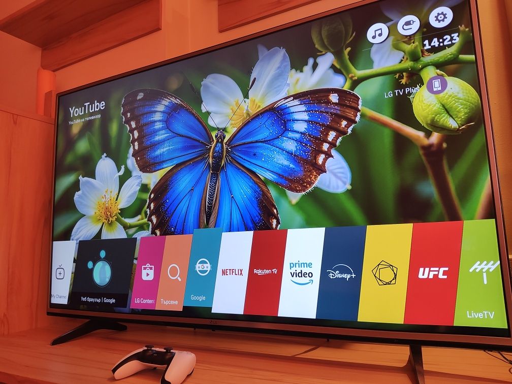 Телевизор LG 55UH615V /Смарт Тв/WebOS/4K/HDR PRO/Bluetooth/Wi-Fi/LED