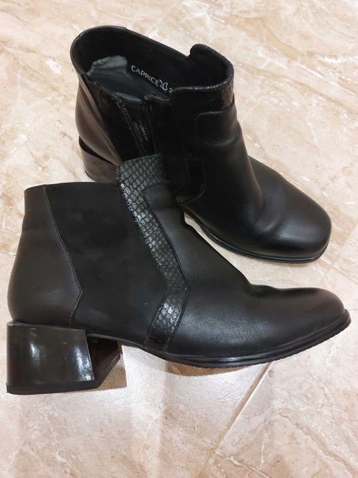 Боти естествева кожа Каприс