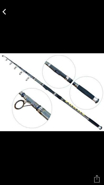 Lanseta fibra de carbon Baracuda Snake Tele Carp 3907