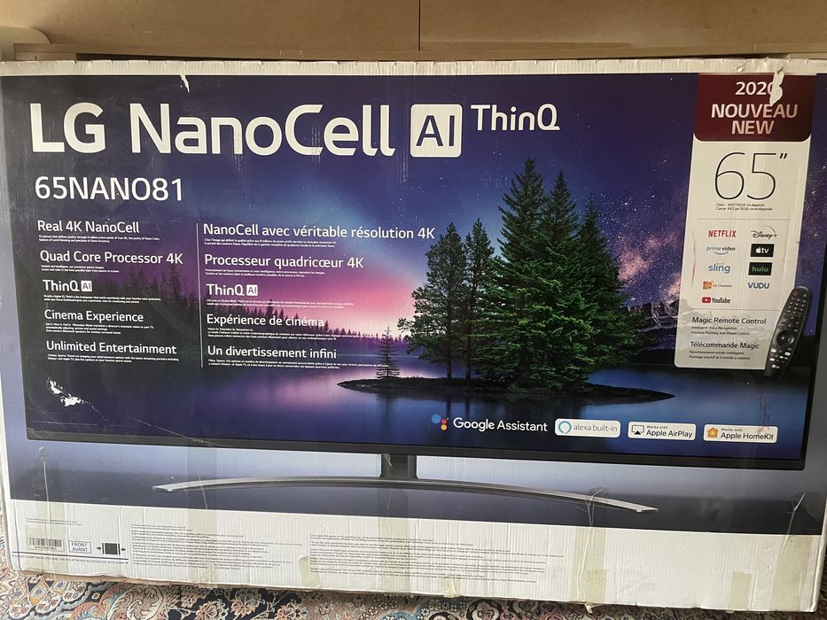 Tv sotiladi LG 65  55  LG UN7300 65'' UHD 4K TV