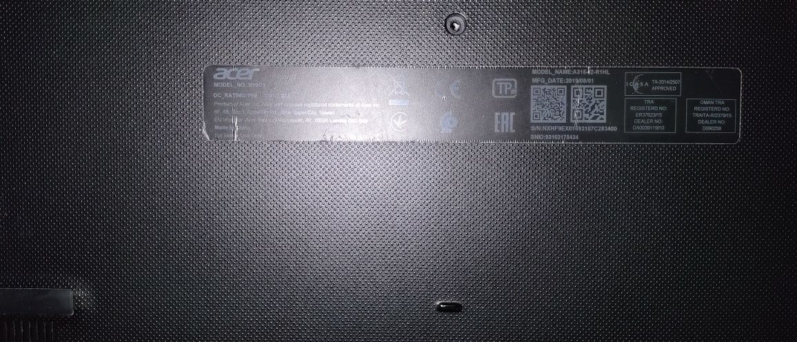Dezmembrez laptop Acer Aspire 3 315-42-R1HL