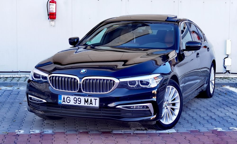BMW 520d G30 Luxury Line/Automat/Trapă/Piele/Cameră/NaviMare/Clima