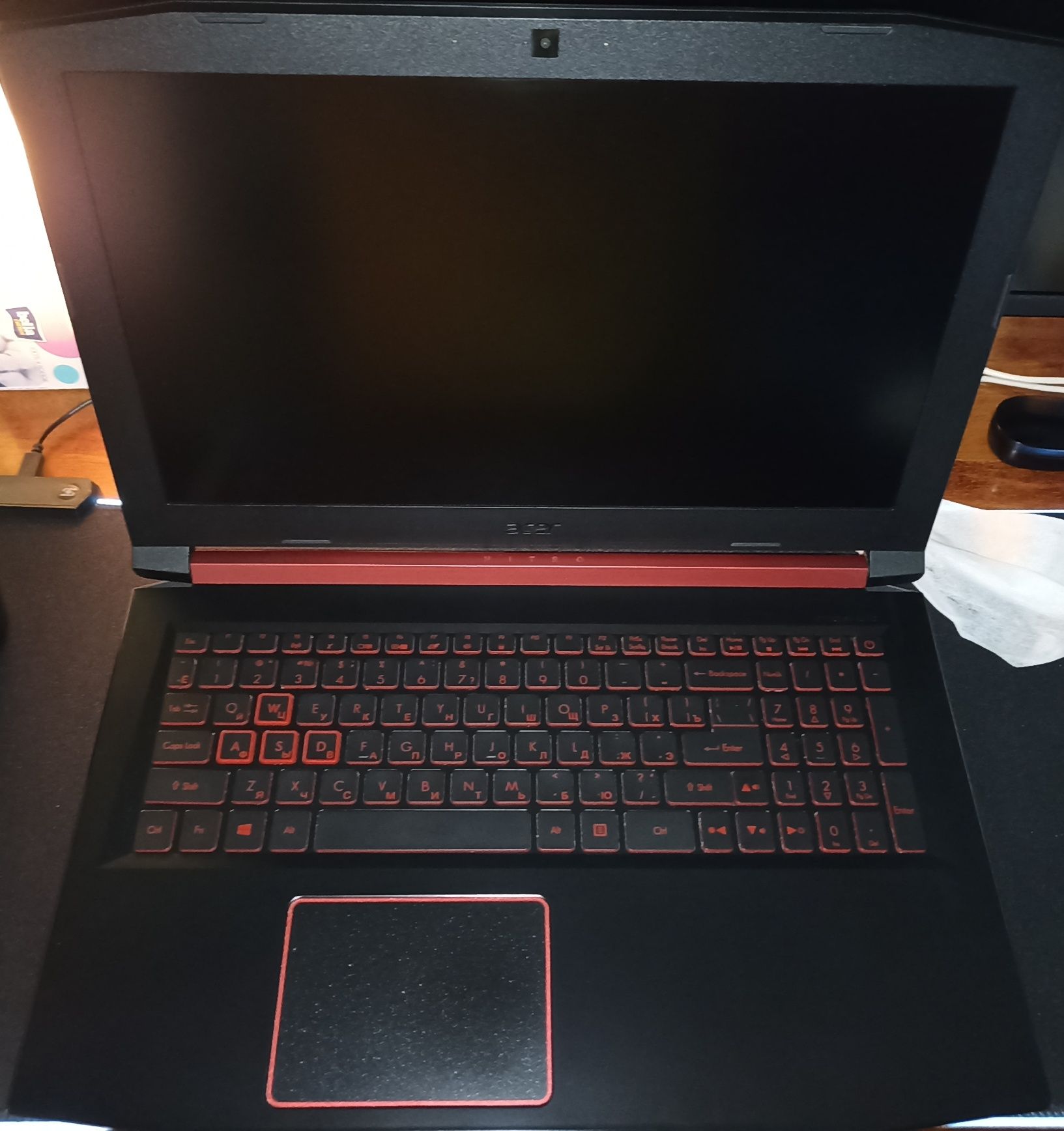 Ноутбук Acer Nitro 5 (GTX 1050Ti 4Gb, i5 7300HQ, 12/512Gb)