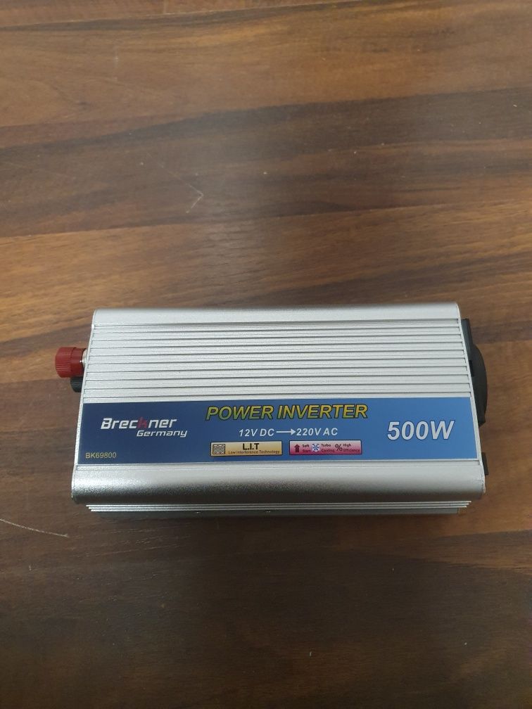 Vand invertor de 500W Breckner nou !